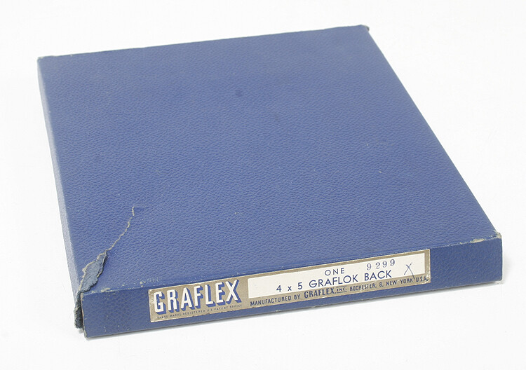 GRAFLEX BOX FOR ONLY 4X5 GRAFLOK FOR SPEED GRAPHIC/162415
