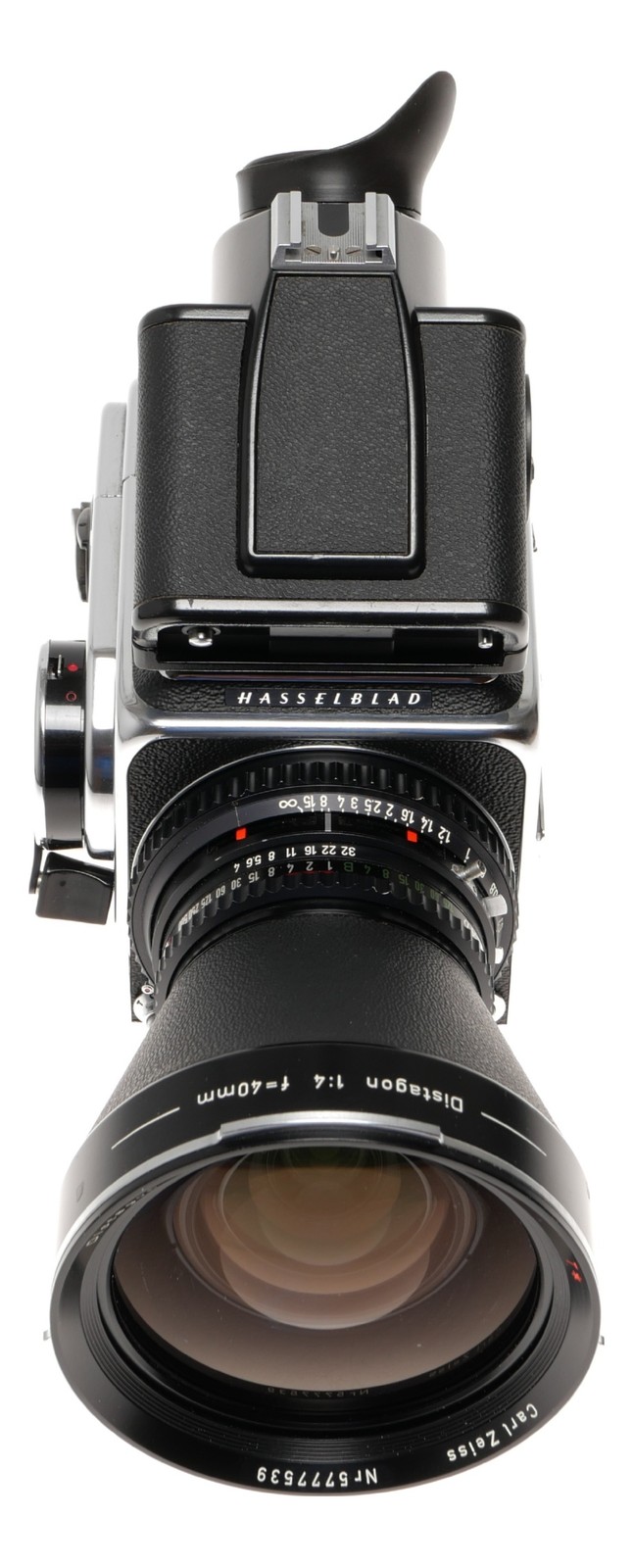 Hasselblad 500C/M camera 6×6 Zeiss Distagon 40mm Lens
