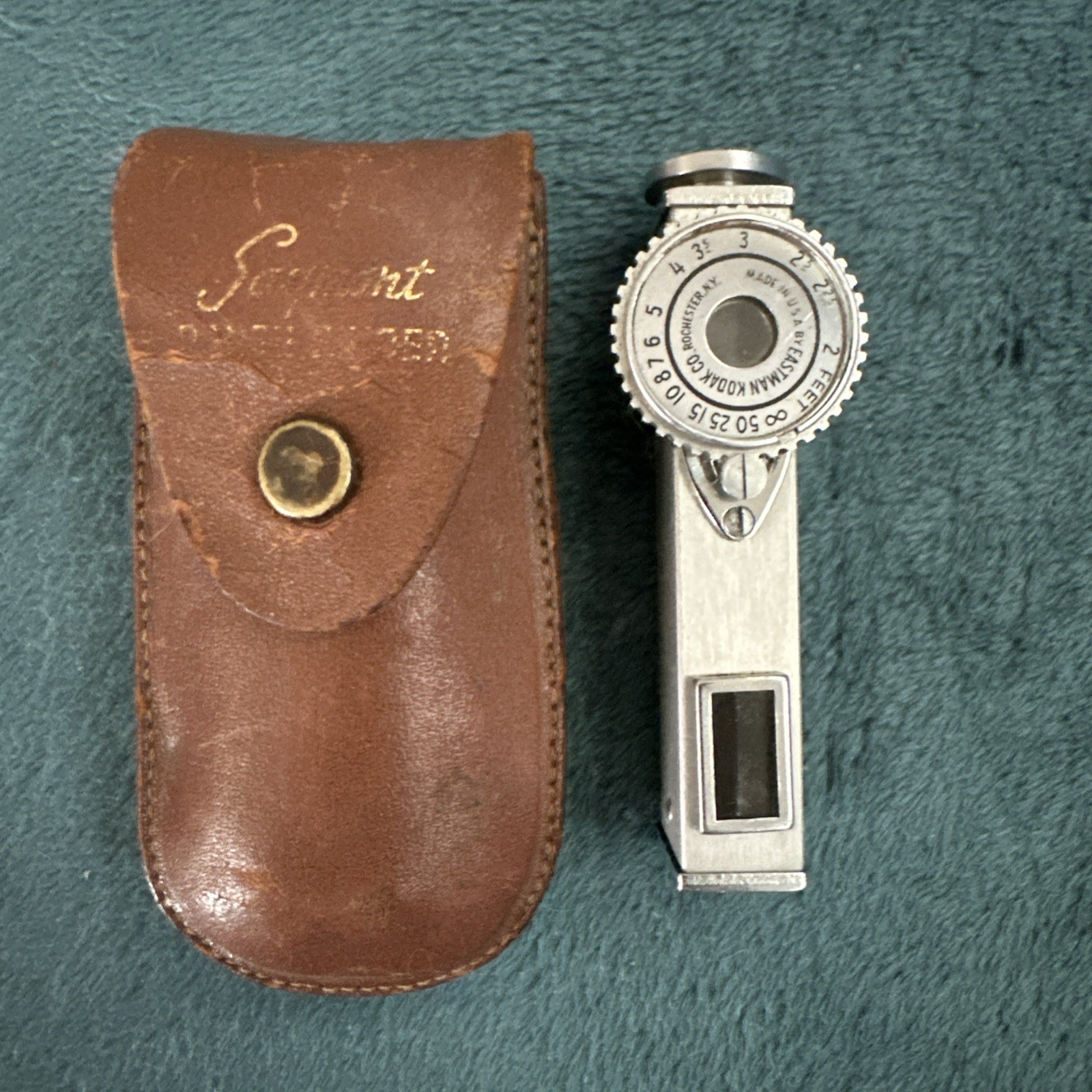 Vintage Kodak Service Range Finder Retina Attachment Accessory W/ Original Case
