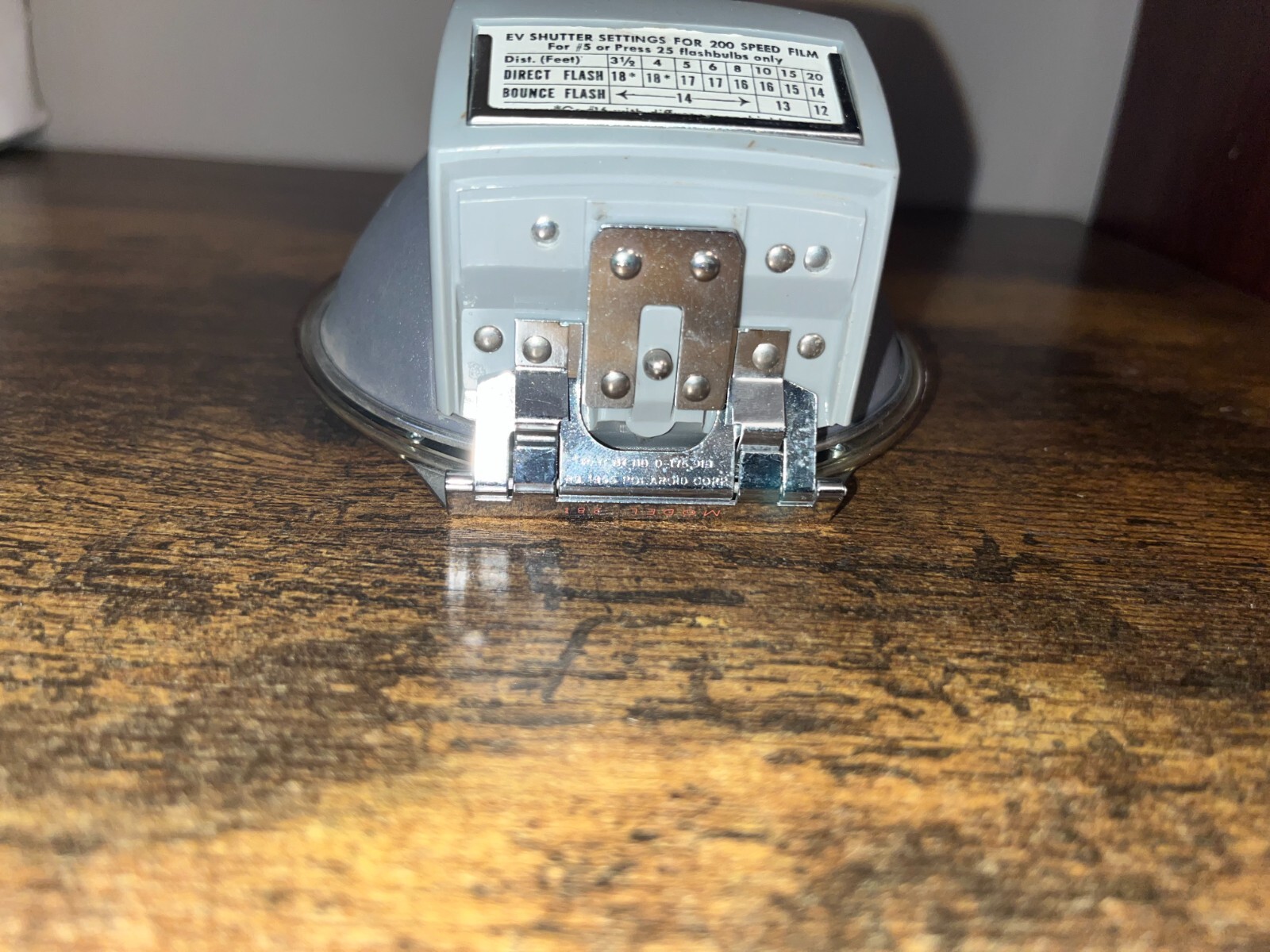 Vintage Polaroid BC Flash for Land Camera Model 281 Blue Bulb