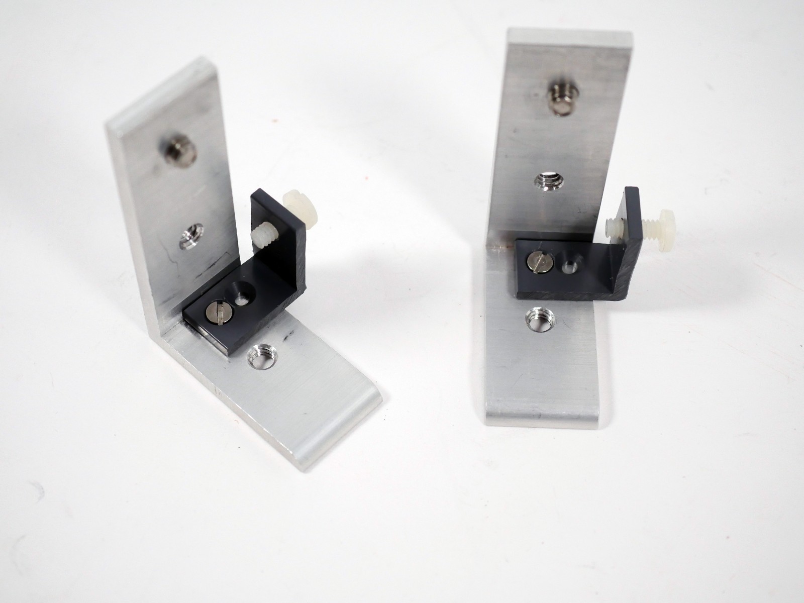 Custom twin Camera bar for 3D stereo photography 12″ sliding posts vertical
