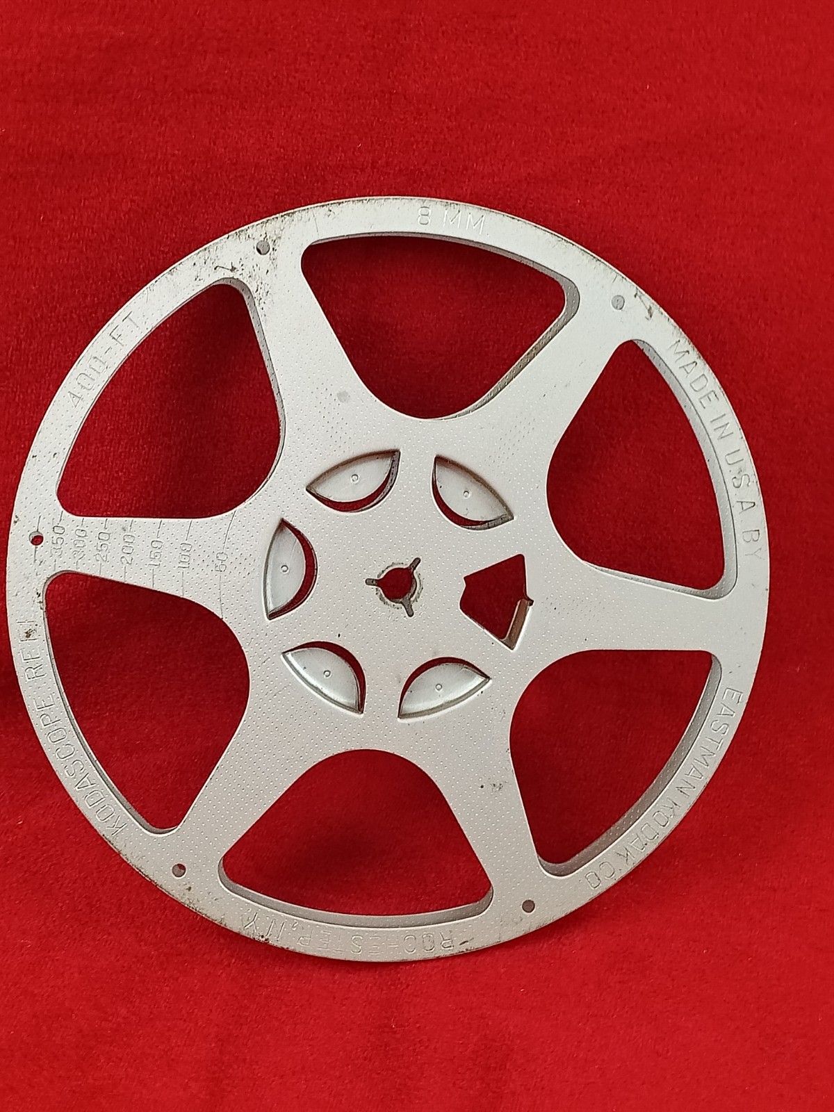 Vintage Eastman Kodak 8mm 400 Ft Reel 7″