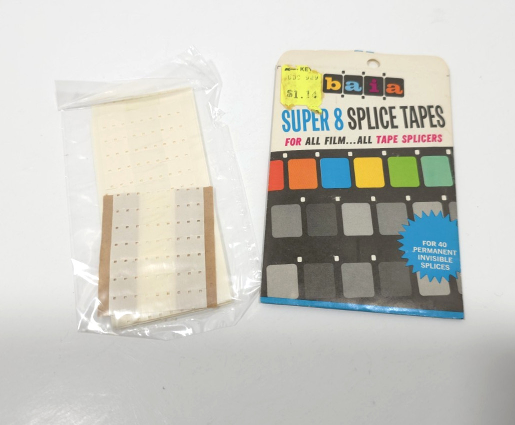 Baia Super 8mm Accessories Lot: Reels, Cases, Film, Splicer, Tapes, Storage Box