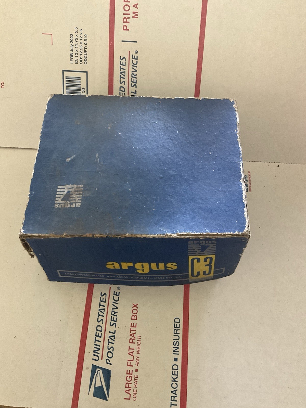 Argus C3 Flash Accessories with Dial, GE Flash Bulbs, Reflector Box