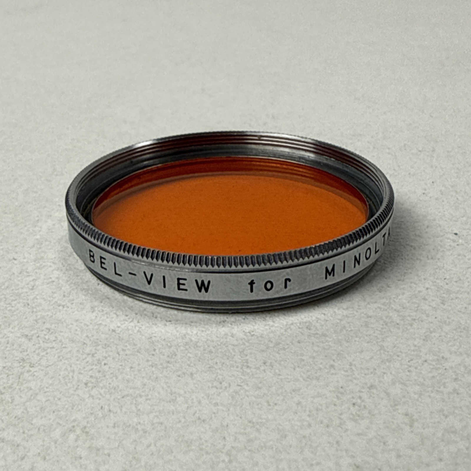 Rare Vintage Bel-View Minolta 3pc Y2 O G0 Screw-In Filters Case Canon LTM Leica