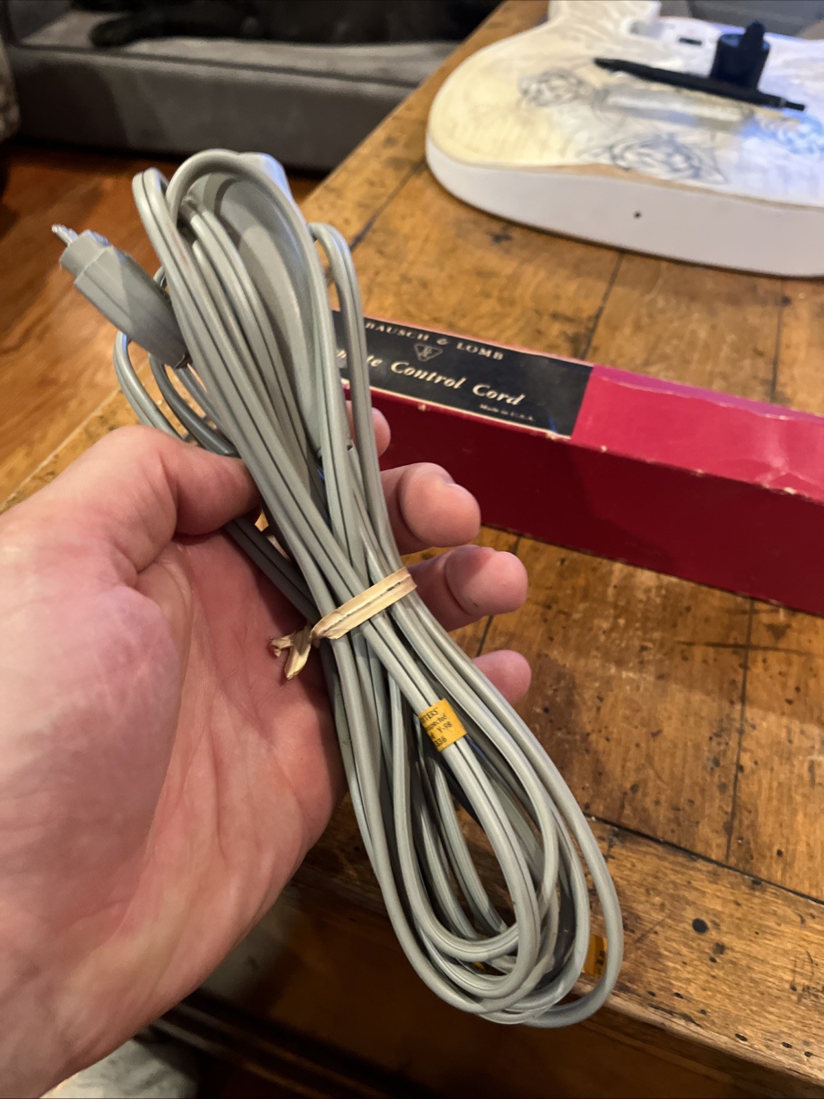 BAUSCH LOMB REMOTE CONTROL CORD IN ORIG. BOX