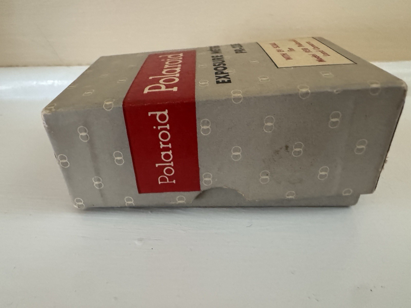 Vintage Polaroid Exposure Meter PR-23B w/ Box & Manual EV Scale