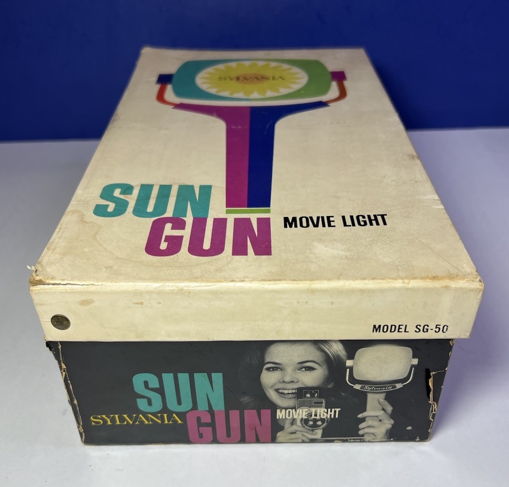 Vintage Sylvania Sun Gun Movie Light Model SG-50 in Box Complete – VGC Works
