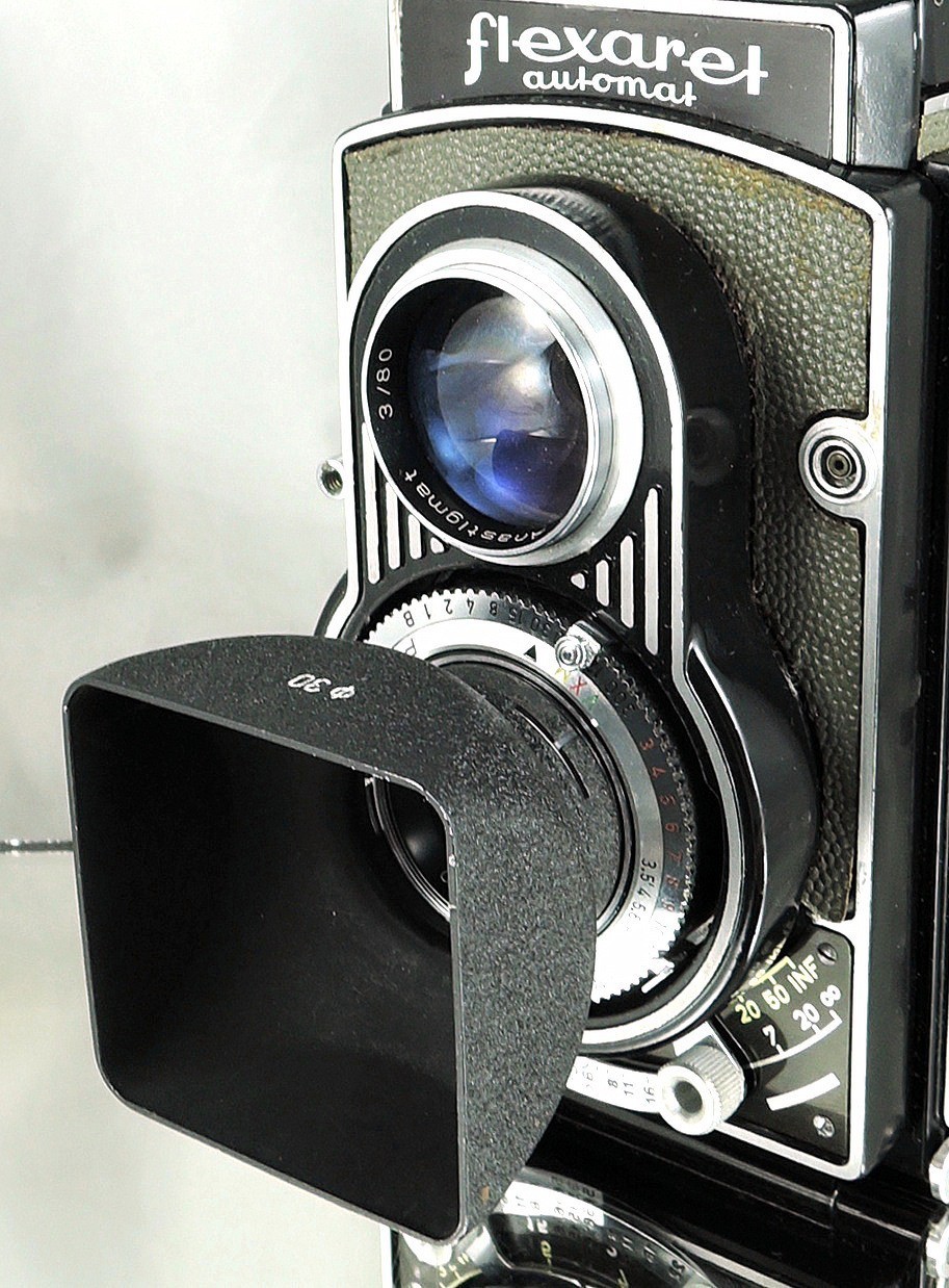 Flexaret Meopta Shade Hood Ø 30 Lens Hood for Flexaret II – V Little Used