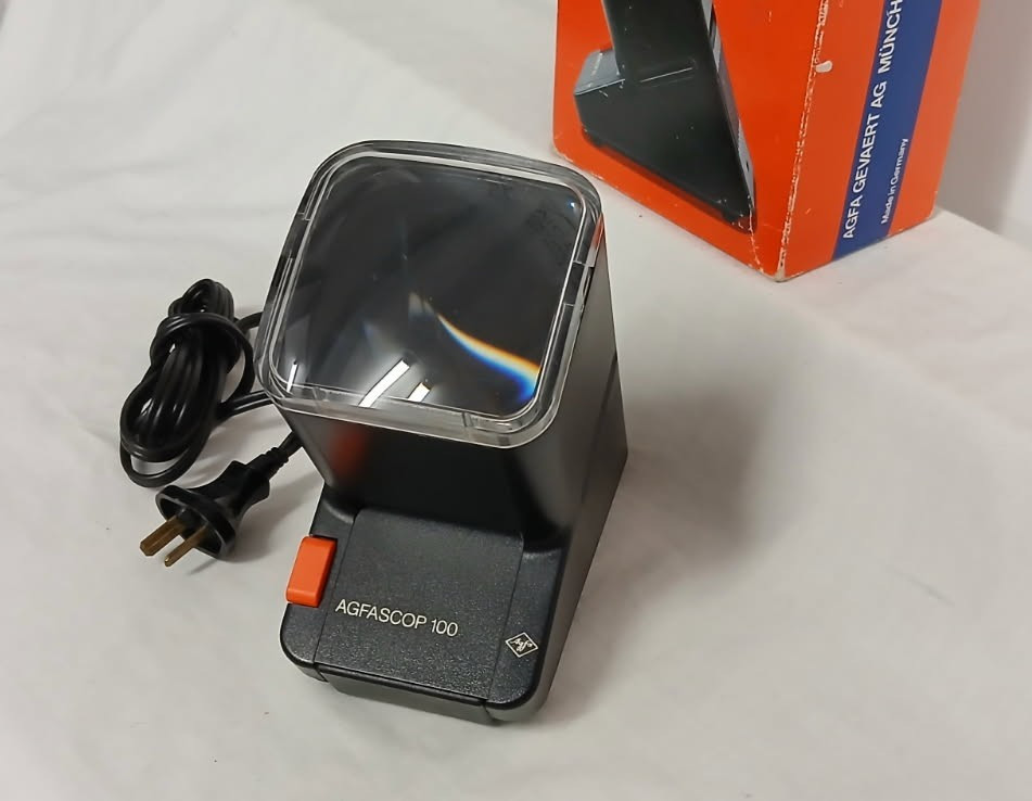 AGFASCOP 100 – SLIDE VIEWER – MADE IN GERMANY