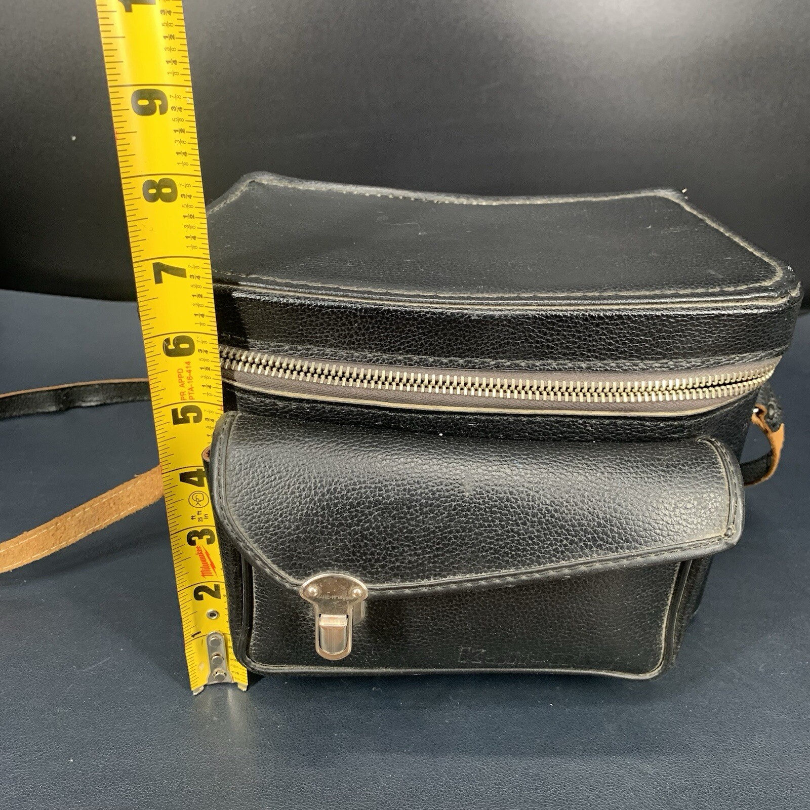 Rare Vintage Kali Bag Retro Film Camera Leather Case PB20 Handcrafted In Japan
