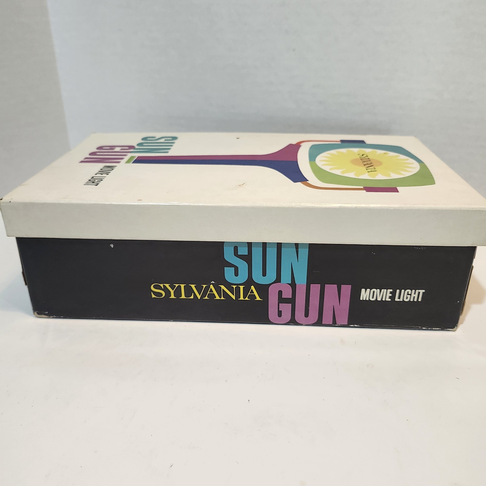 Vintage Sylvania Sun Gun Movie Light SG-50 Handheld Video Camera Lamp Tested