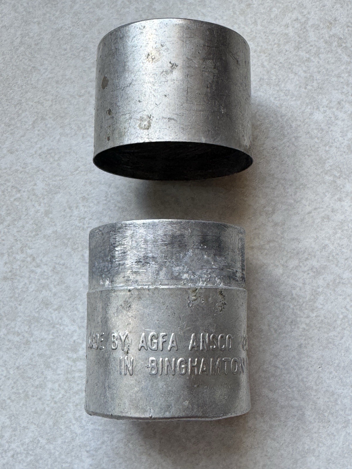 Vintage Agfa Aluminum Camera 35mm Film Canister
