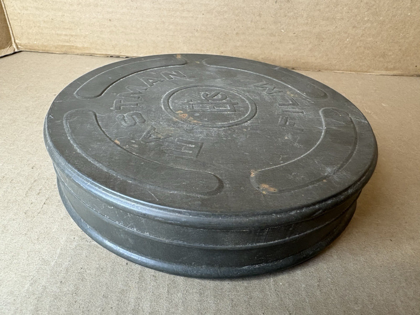 Vtg Film Canister Eastman KODAK Co KODAK Kodascope Movie Tin w/ 10 BONUS Reels