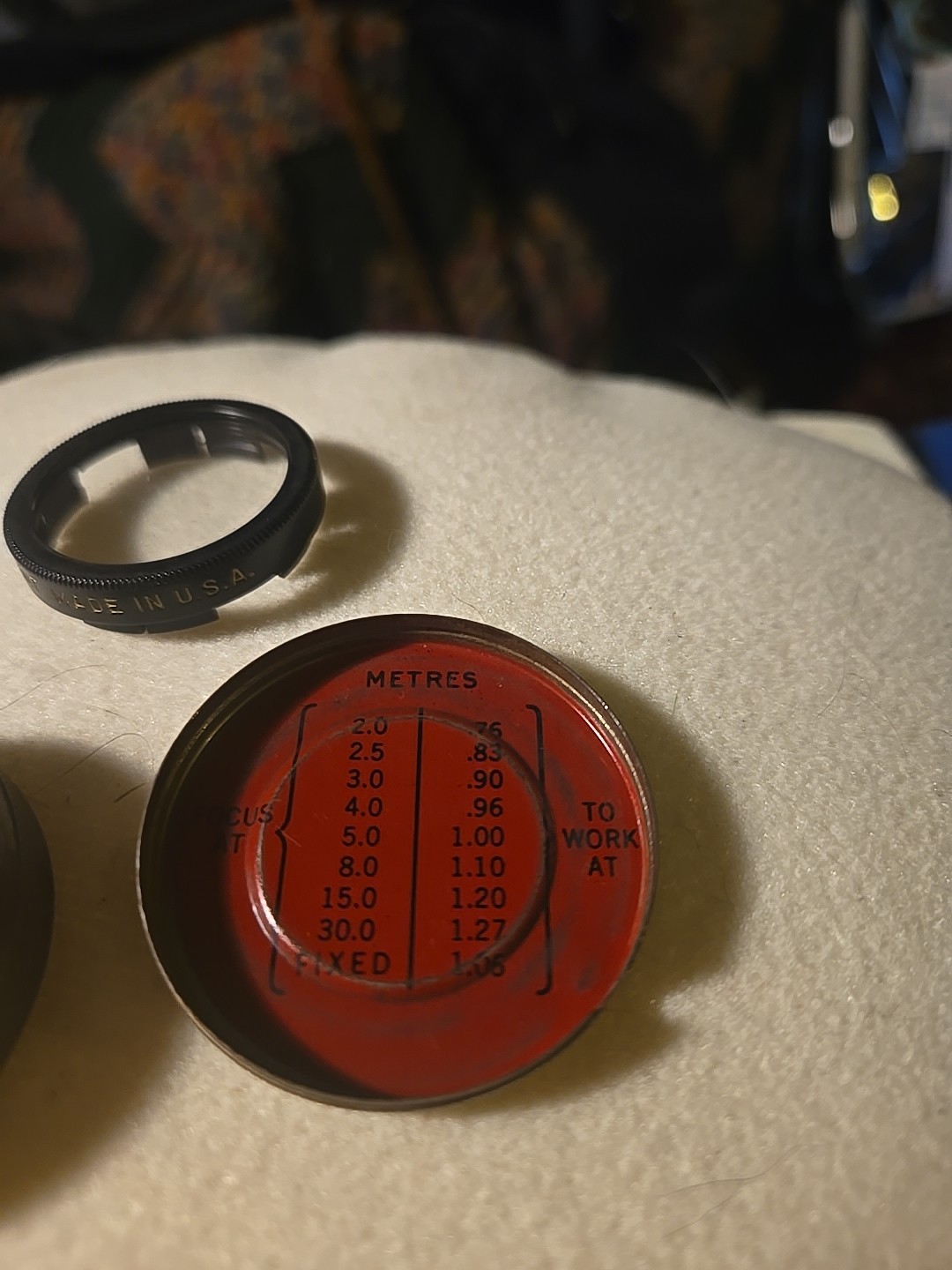 Vintage Kodak 6A Portrait Lens Attachment. Eastman Kodak Company- w tin case