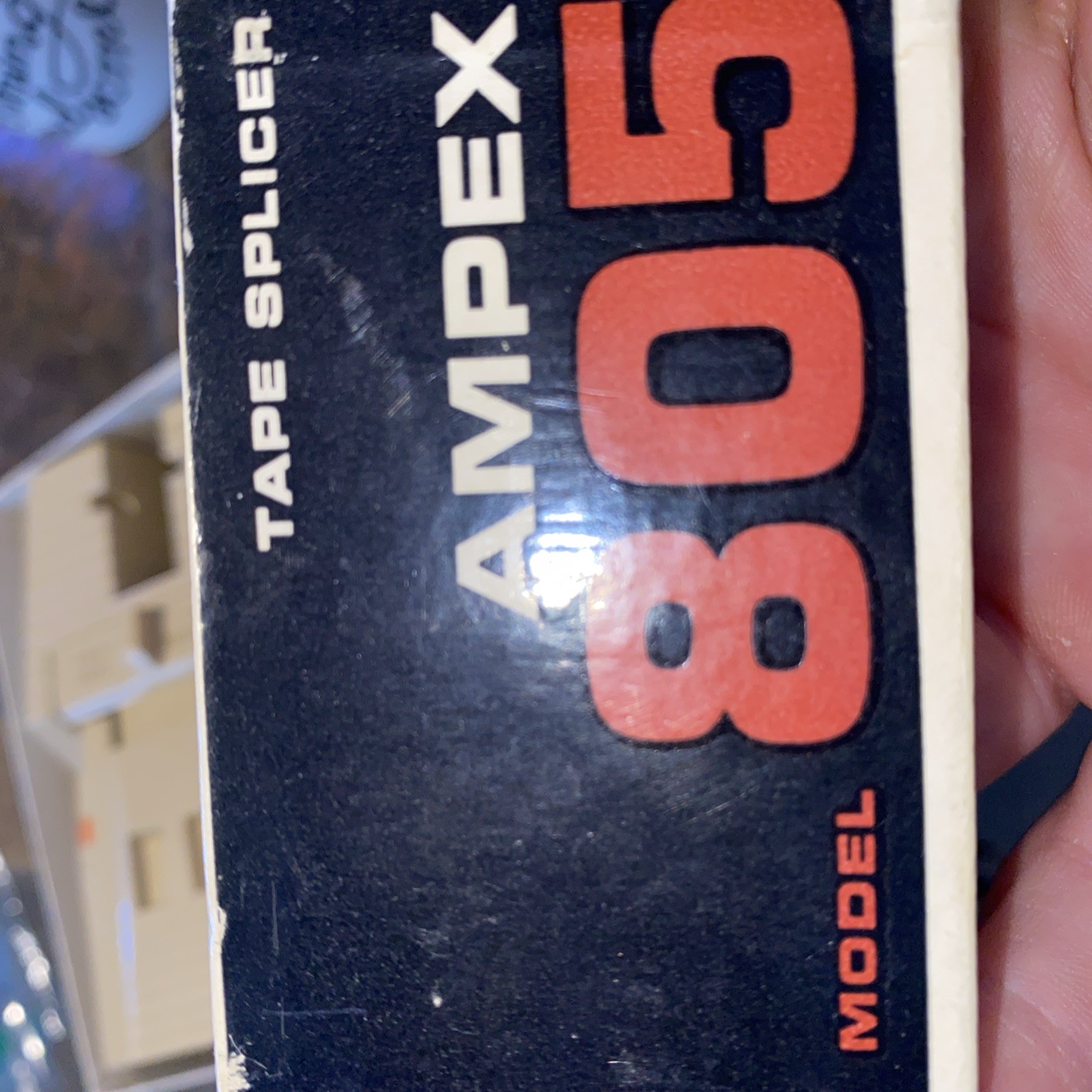 Ampex 805 Tape Splicer for Magnetic Tape & Leader Tape