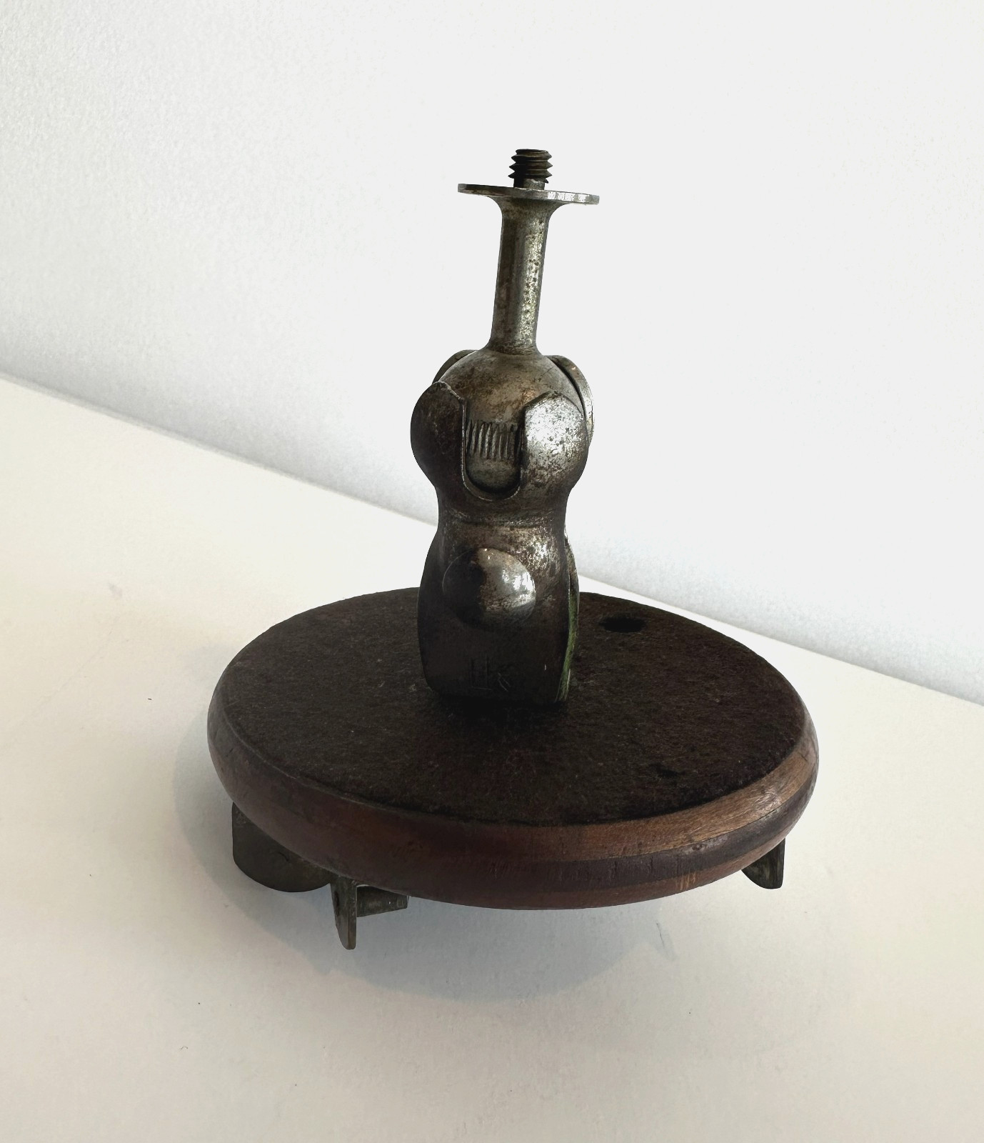 Antique Crown Tripod No. 1 Wood & Brass Folmer Graflex Corp Crown Rochester NY