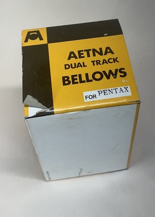 Aetna Dual Track Bellows for Pentax 35mm Film Camera Vintage Lens Adapter