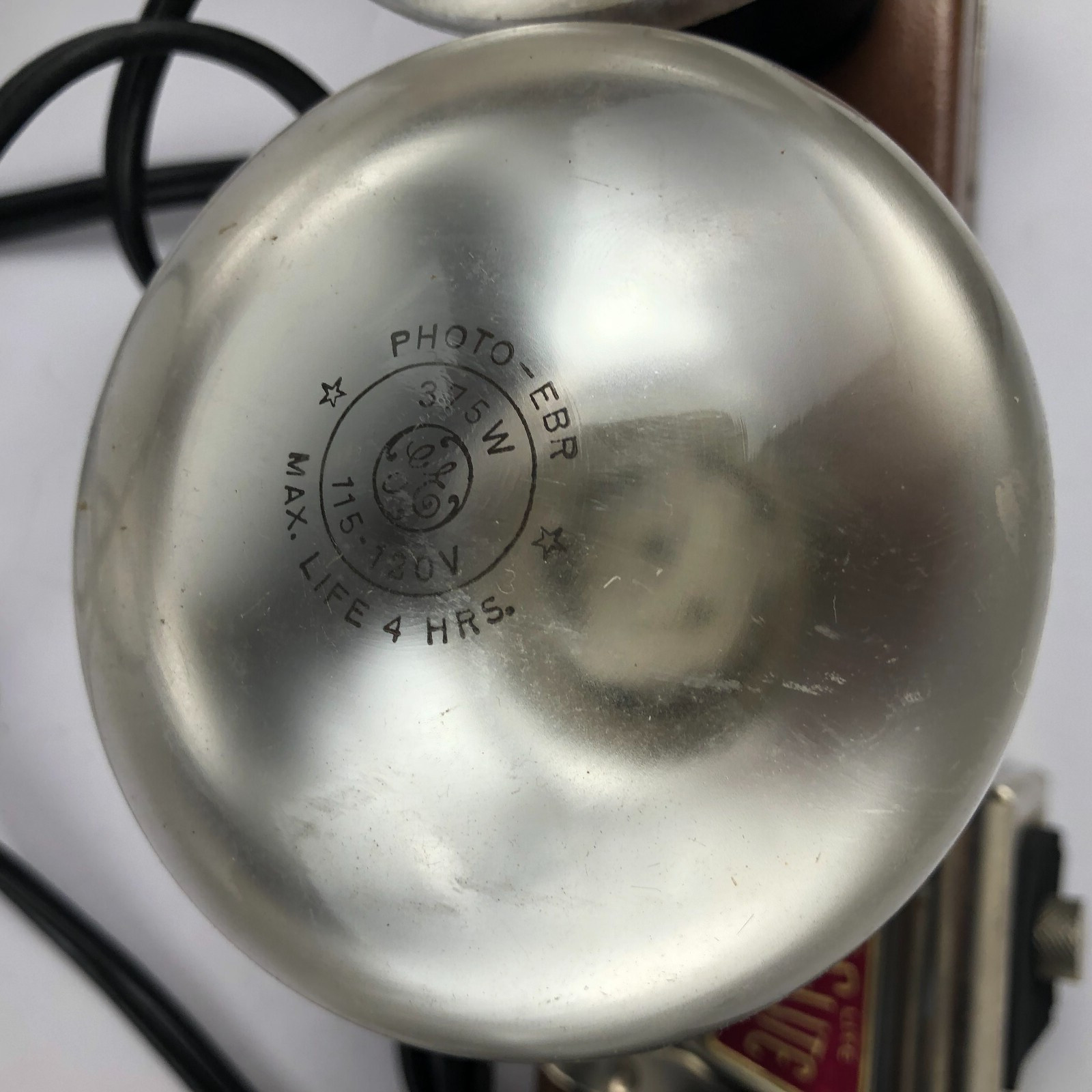 Vintage Acme Lite Mov-E-Lite Model R4 Movie Light 4 Bulb Lighting Bar with Case