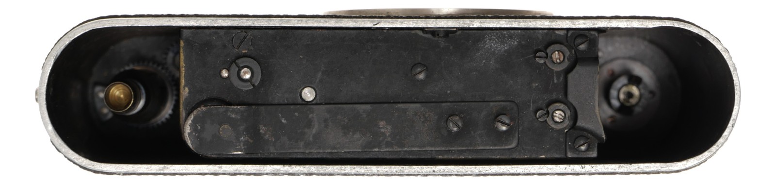 Leica II Black Rangefinder Camera Nickle Summar 5cm f/2 Lens