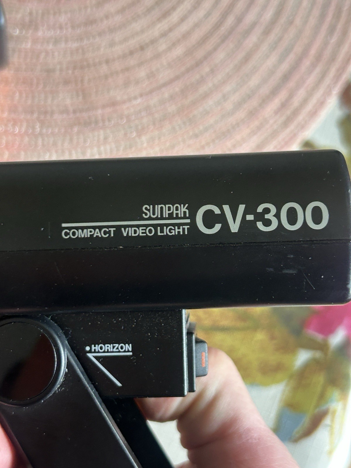 Vintage Sunpak Auto CV-300 Auto Video Camera Light 2 CL-5 Batteries A/C Charger
