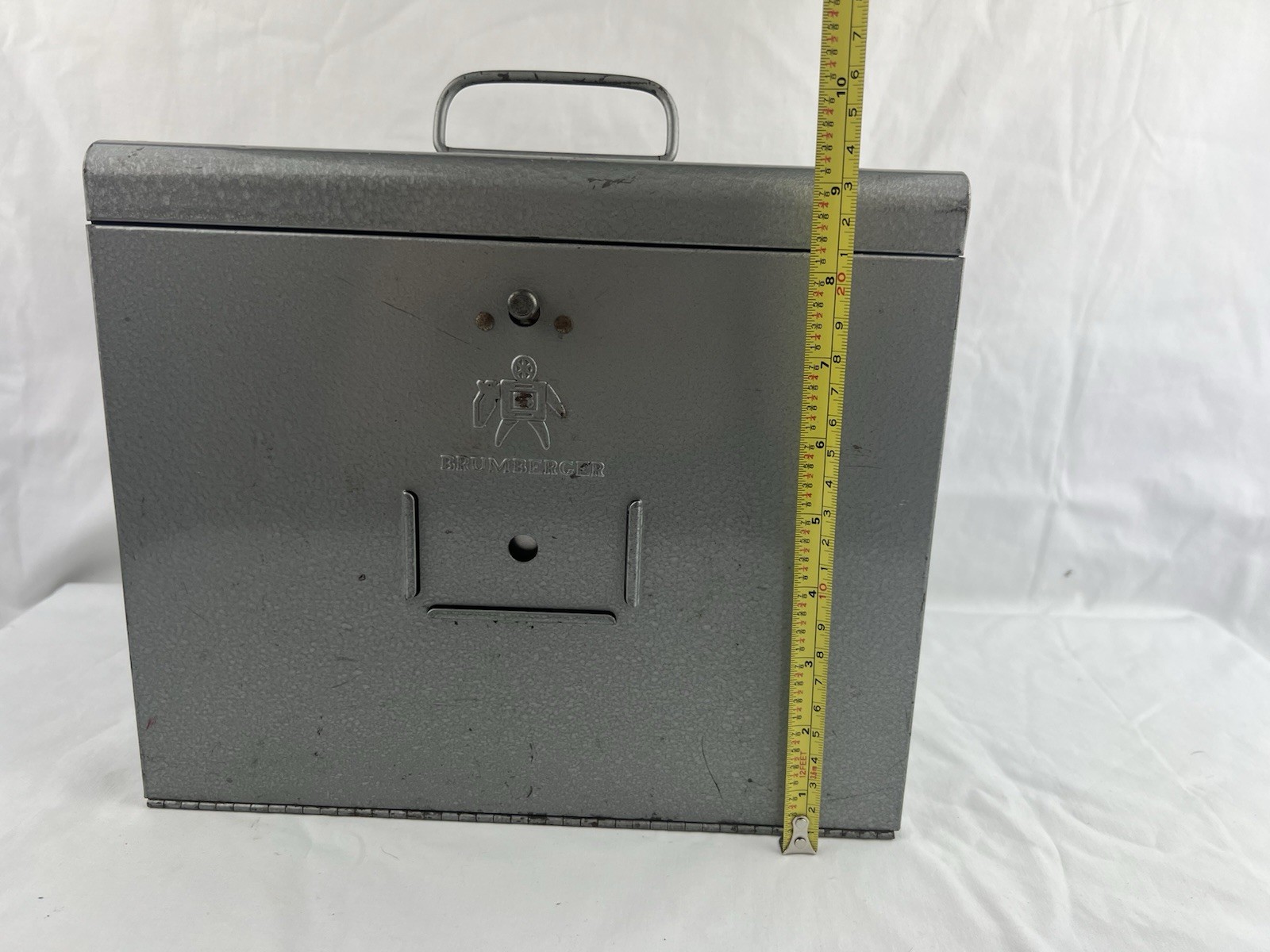 Brumberger Metal 35mm Carrying Case Plus 12 Slide Trays