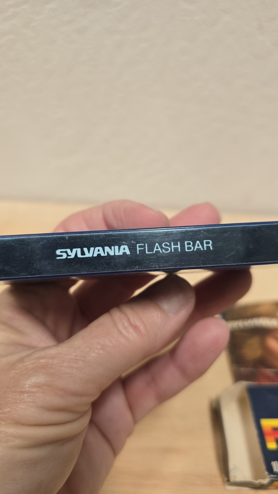 Vintage Retro GTE Sylvania Blue Dot Flash Bar 10 Flashes NEW in Original Package