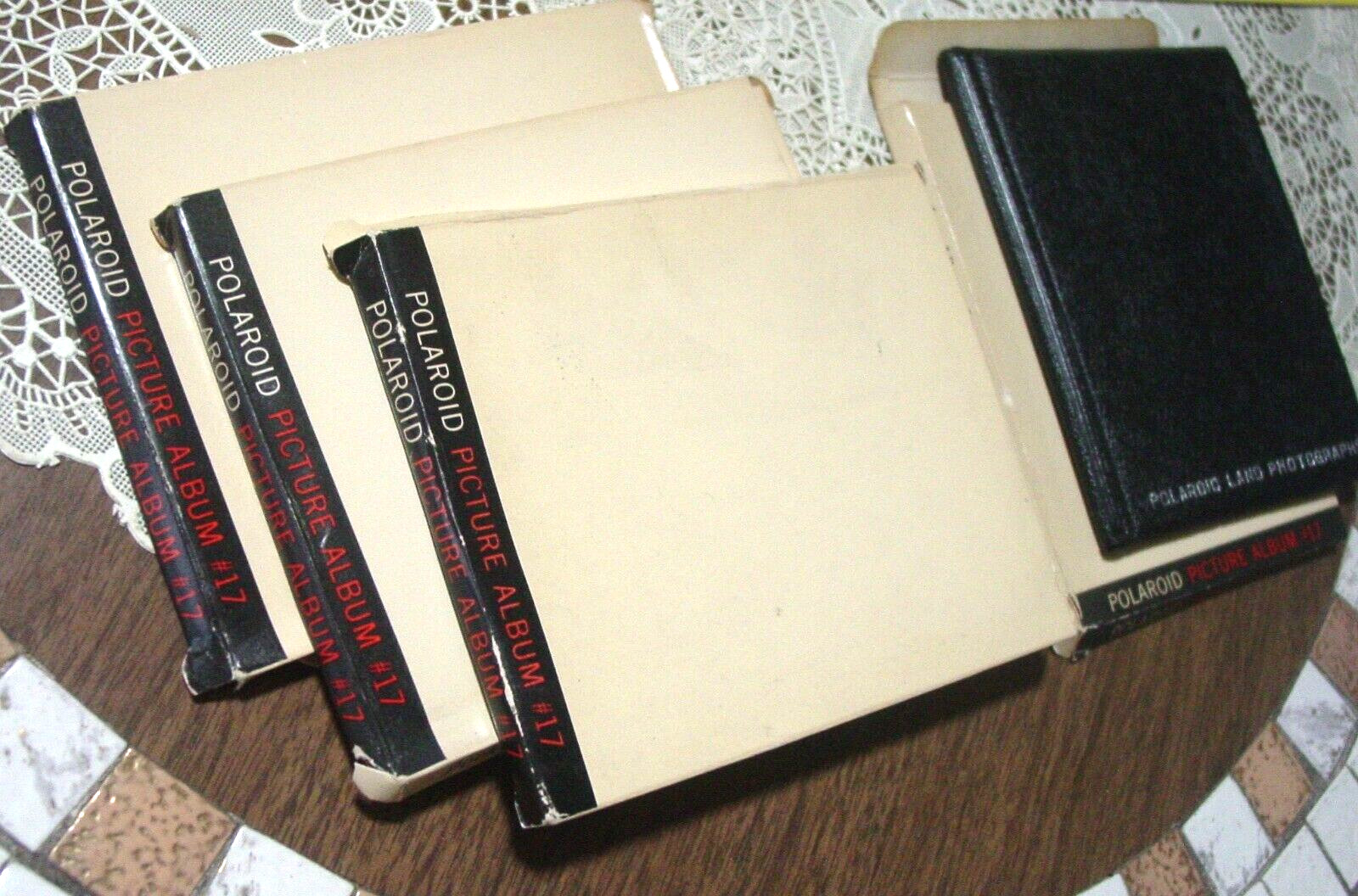 4 Vintage Polaroid Print Pocket Picture Albums #17 Instant Camera Photos NOS Lot
