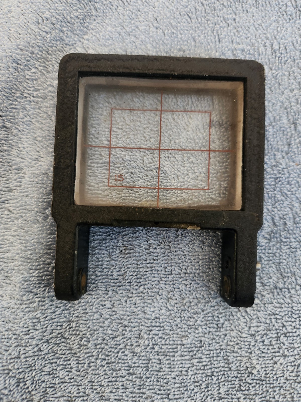 VINTAGE CAMERA PART? CROSS HAIR LENS?