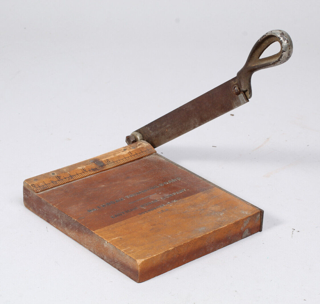 ANTIQUE KODAK NO. 1 FILM TRIMMING BOARD