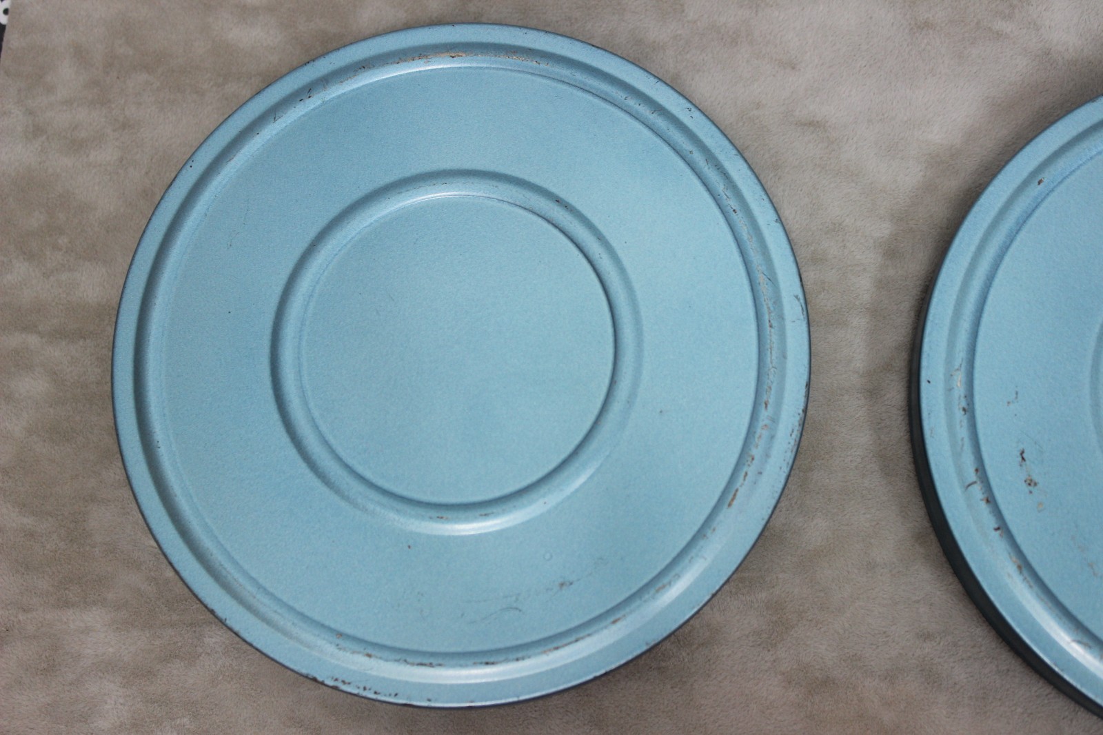 8 mm Reels and Canisters Compco 200 Feet Empty Blue Lot of 4