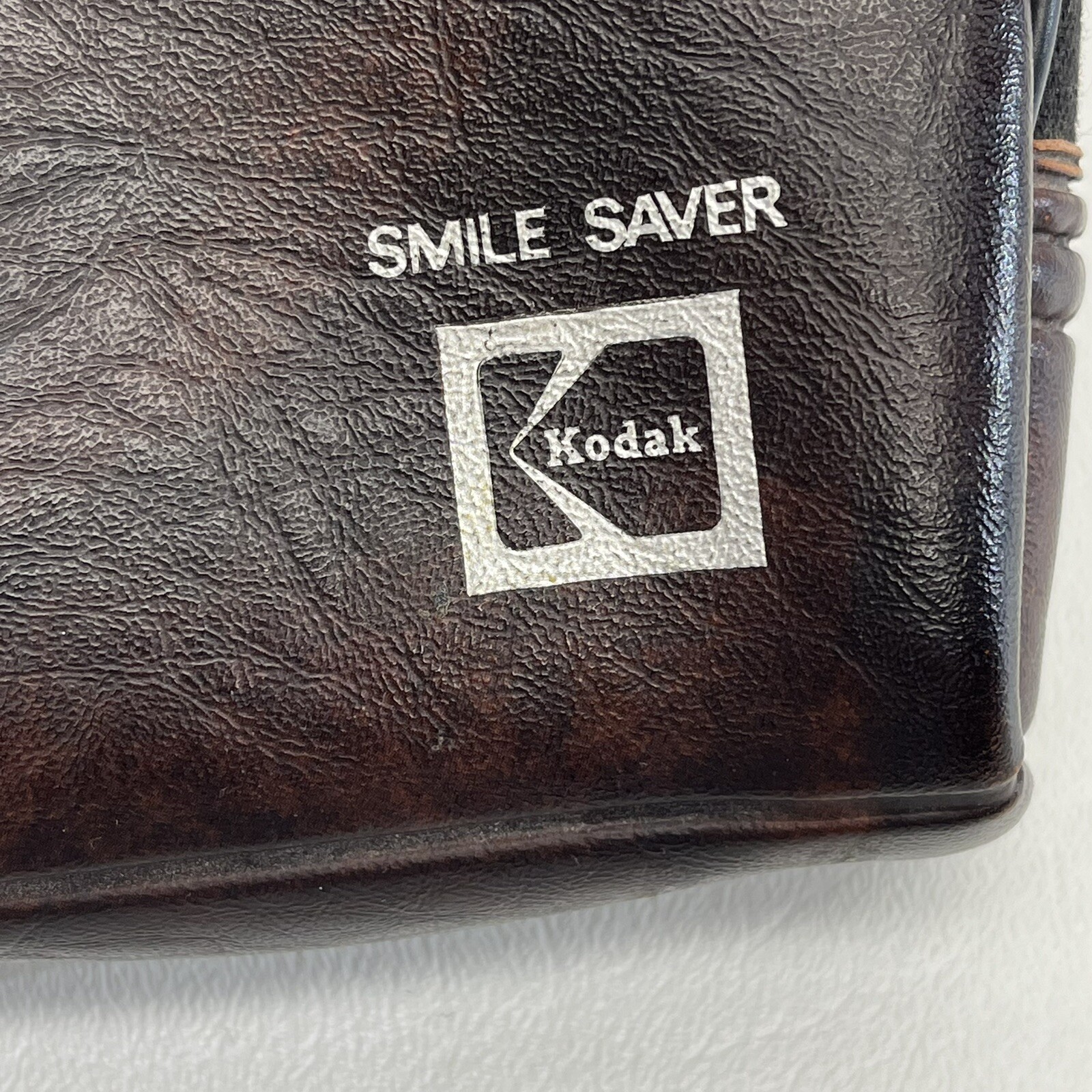 Vintage Camera Case Kodak 1970’s Smile Saver Plush Interior Camera Carrier