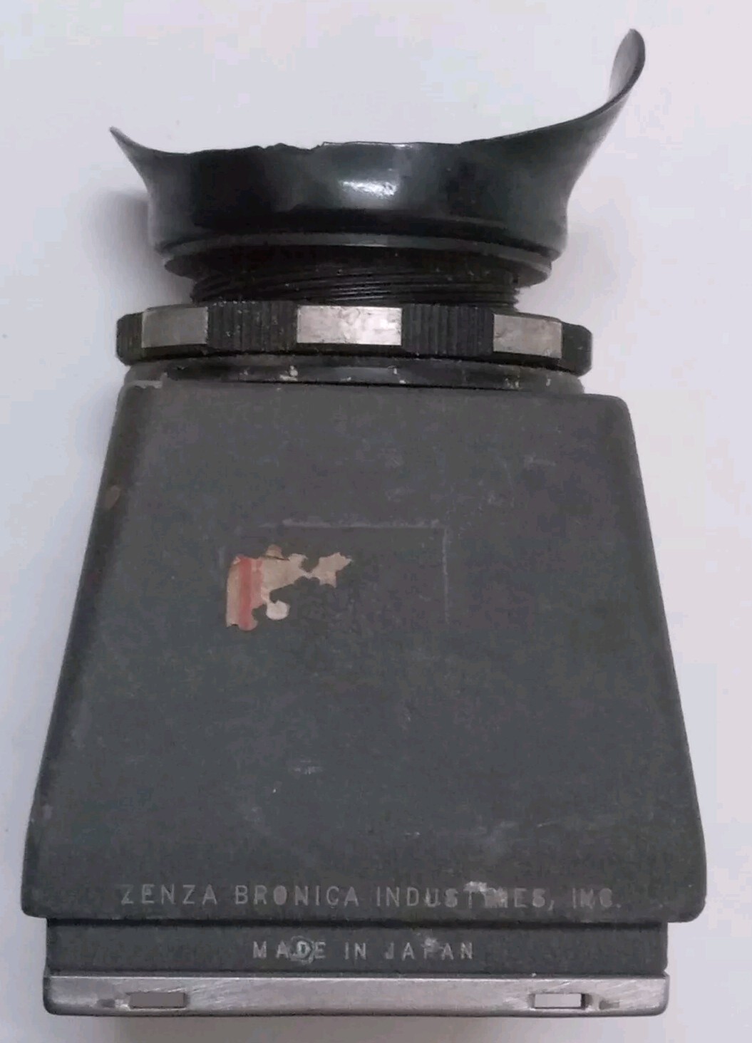 Zenza Bronica Waist Level Chimney Viewfinder For Unknown Model. Used Part.