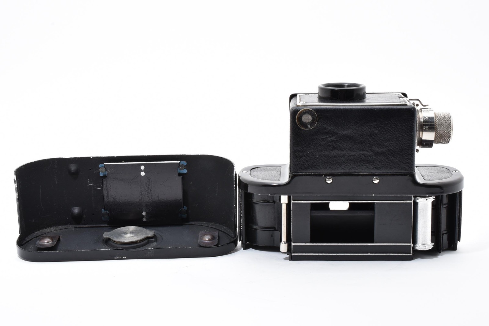 [Near MINT] Gomz Sport Cnopm Camera 3.5 5cm Lens + Leather Case From JAPAN