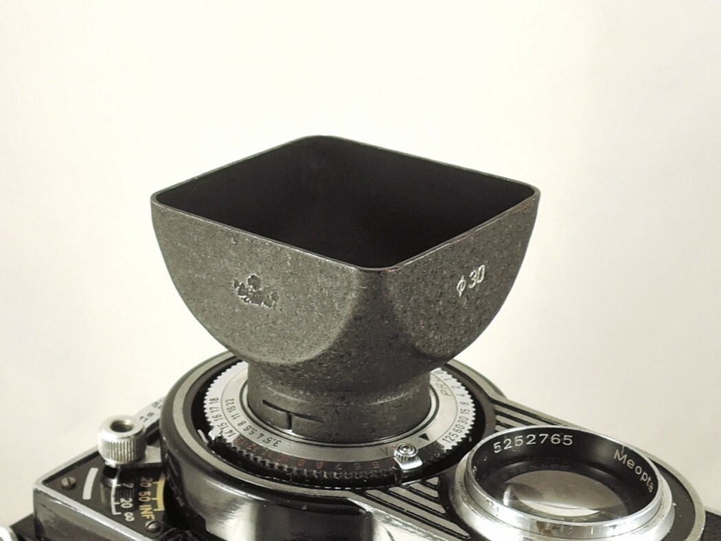 Flexaret Meopta Shade Hood Ø 30 Lens Hood for Flexaret II – V Little Used