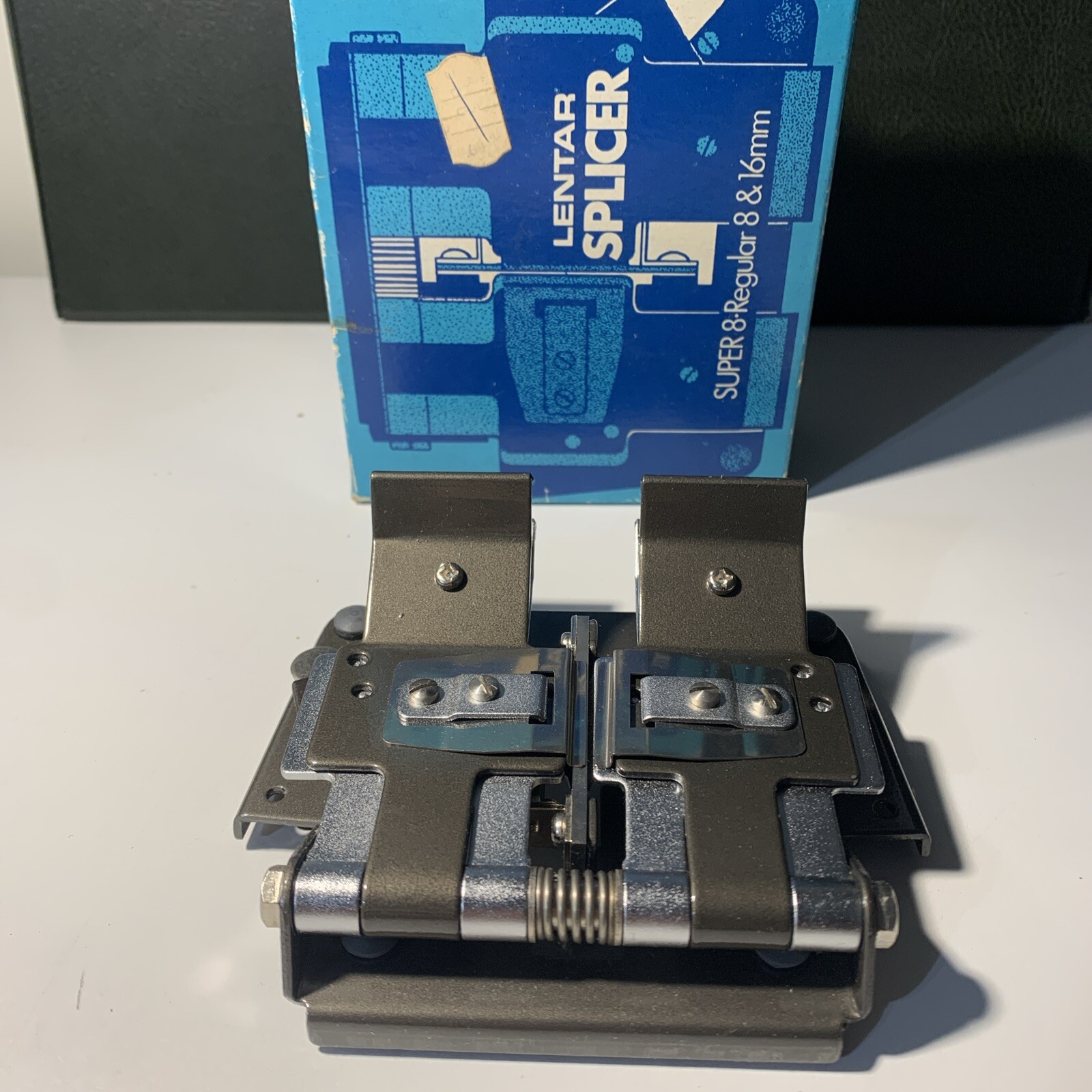 Vintage- Lentar Splicer- Super 8 Regular 8 & 16mm W/super 8 Kodak Tape