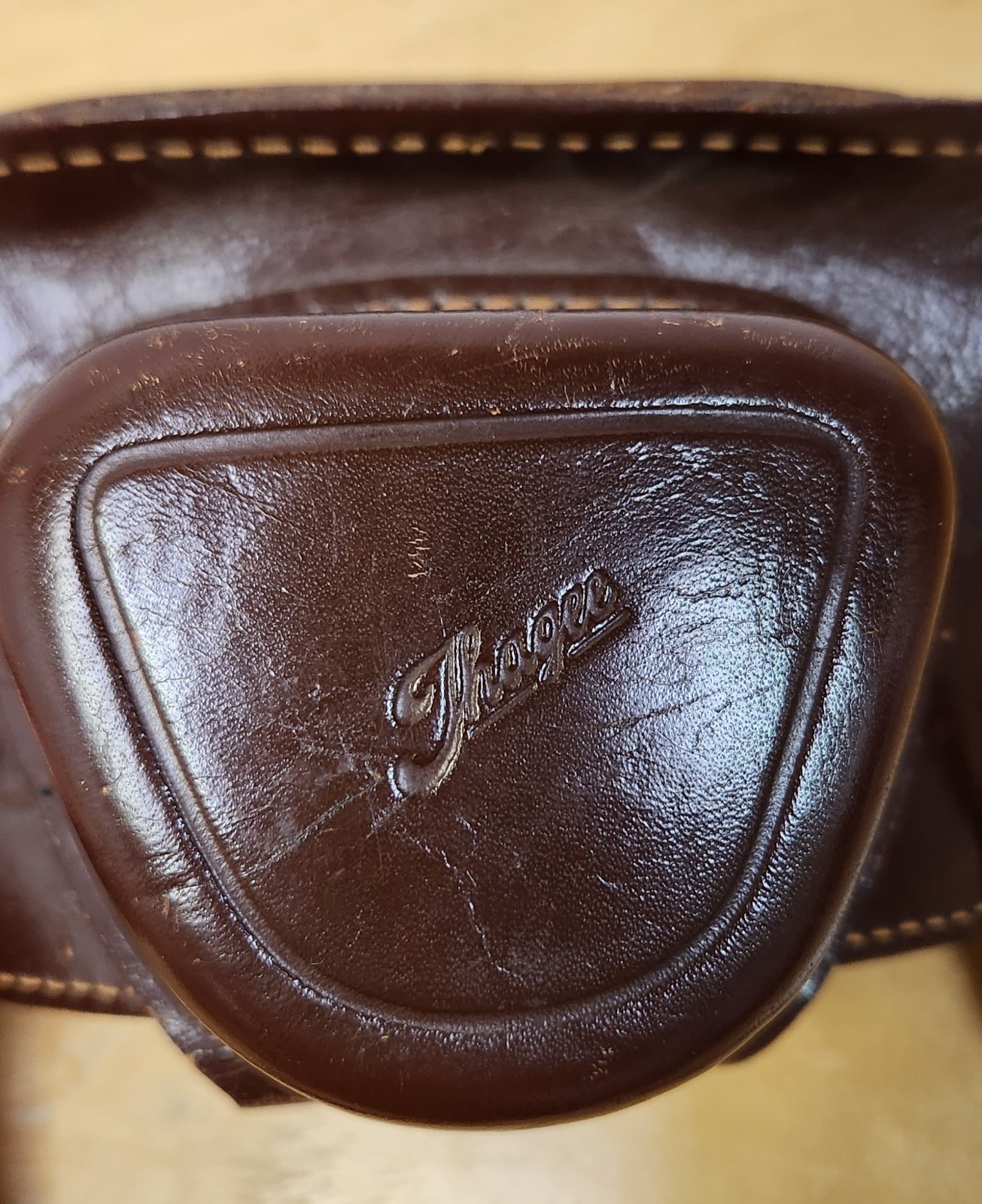 Vintage 1950’s Ihagee Dresden Leather Ever-Ready Camera Case Exakta Varex VX