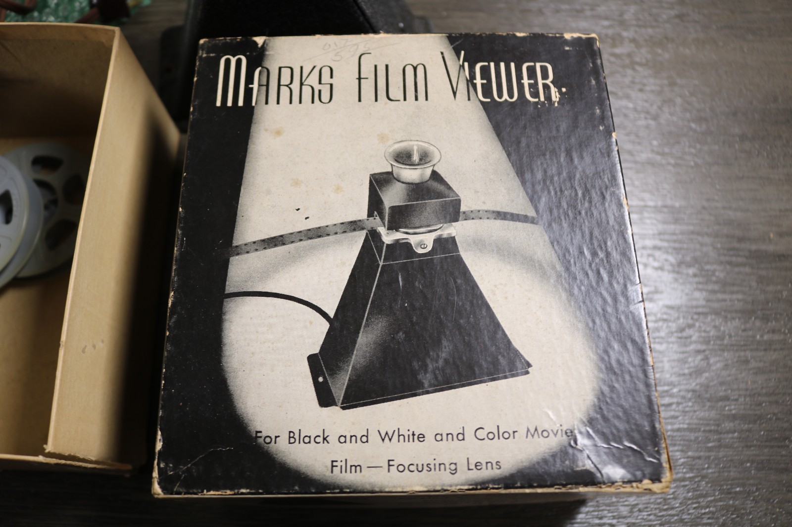 Vintage Marks Film Movie Viewer 8mm With box Untested