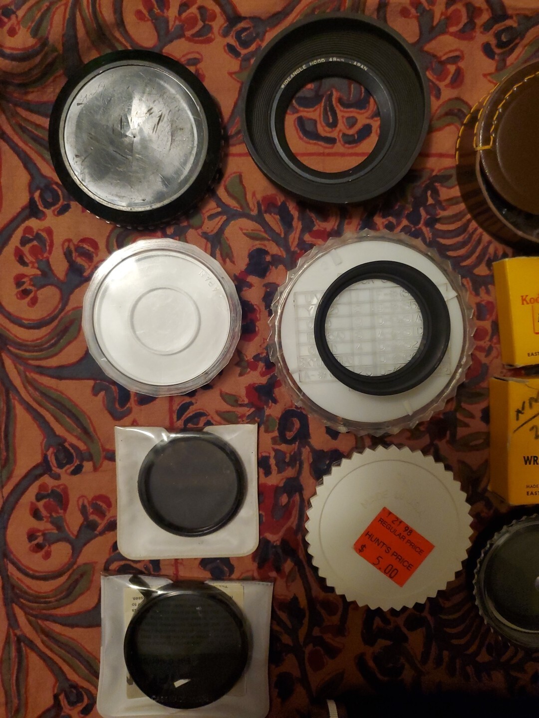 Vintage Photography Camera Lens Accessory Lot Old House Estate