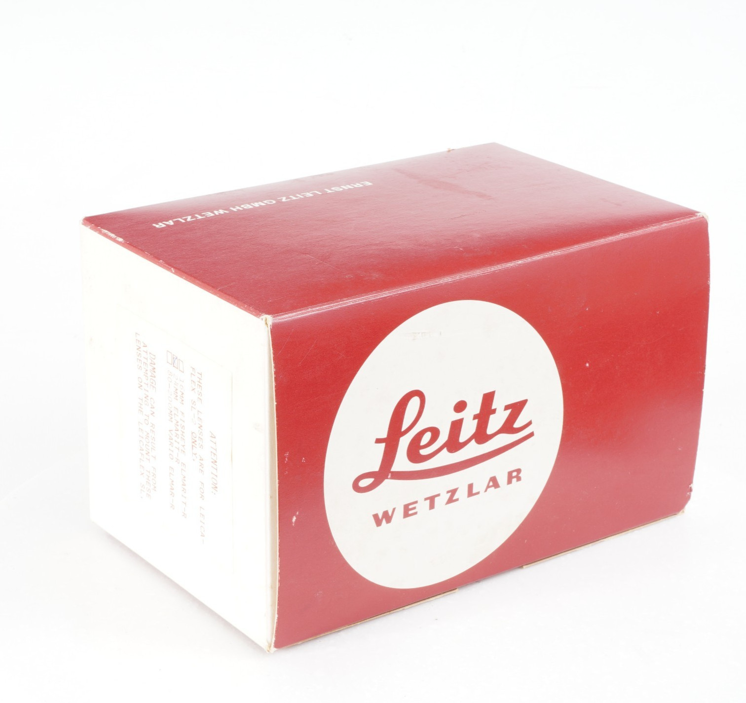 -Leica Empty Retail Box for Leica Elmarit-R 24mm f/2.8 11221-NO LENS