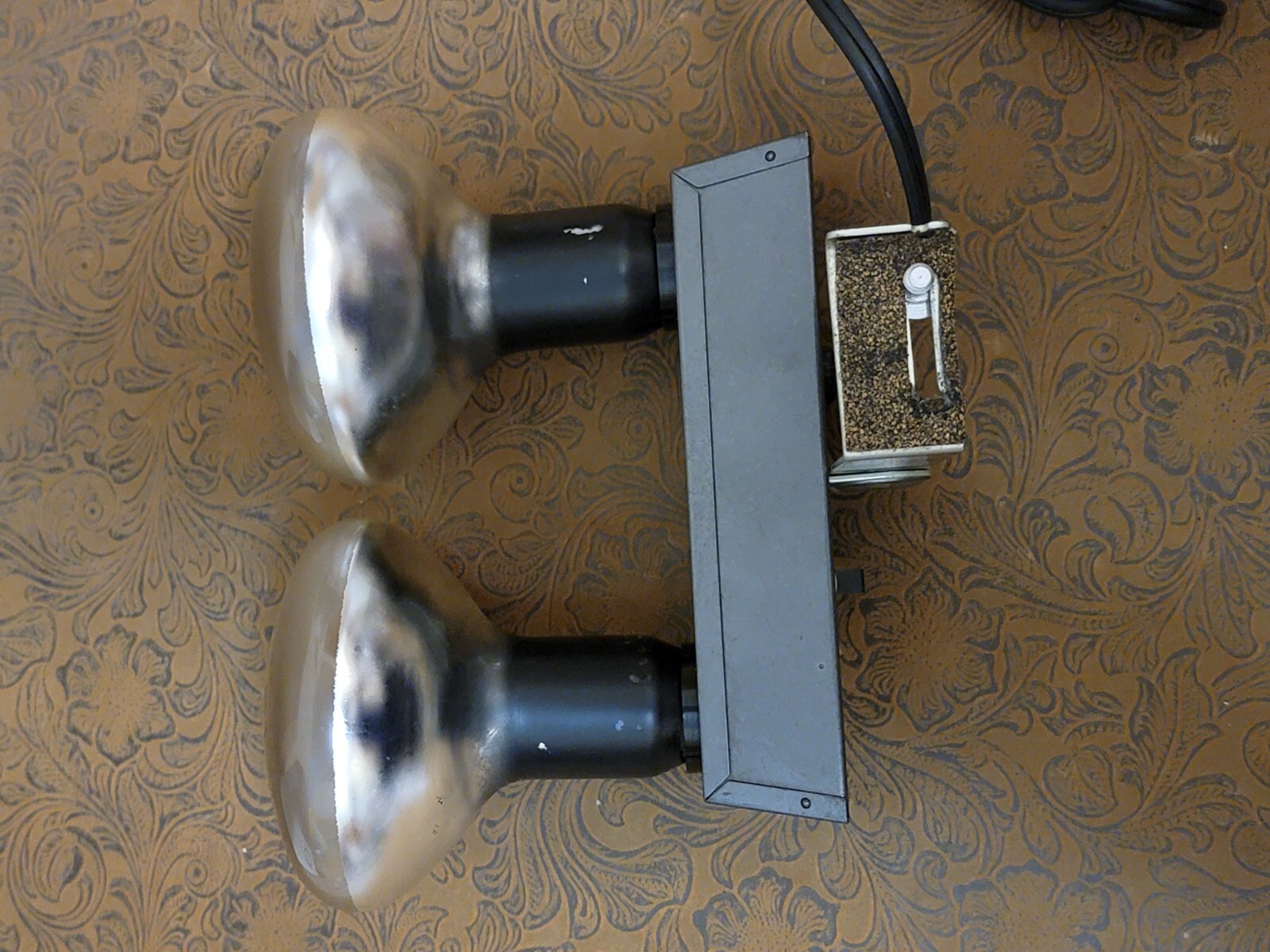 Vintage GAF Twin Lamp Movielight 600W ⋙ BRIGHT! ⋘ 6090-031 Super 8 8mm 16mm ഝ
