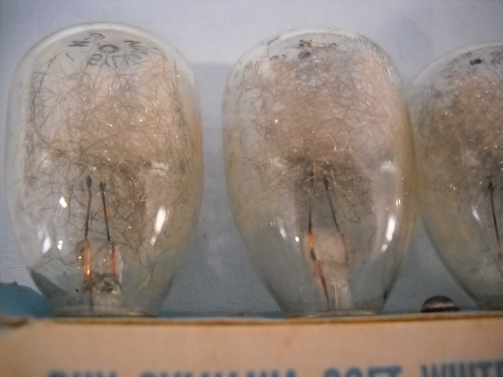 Vintage Sylvania M2B Blue Dot Flashbulbs 12 Unused Clear Flash Bulbs