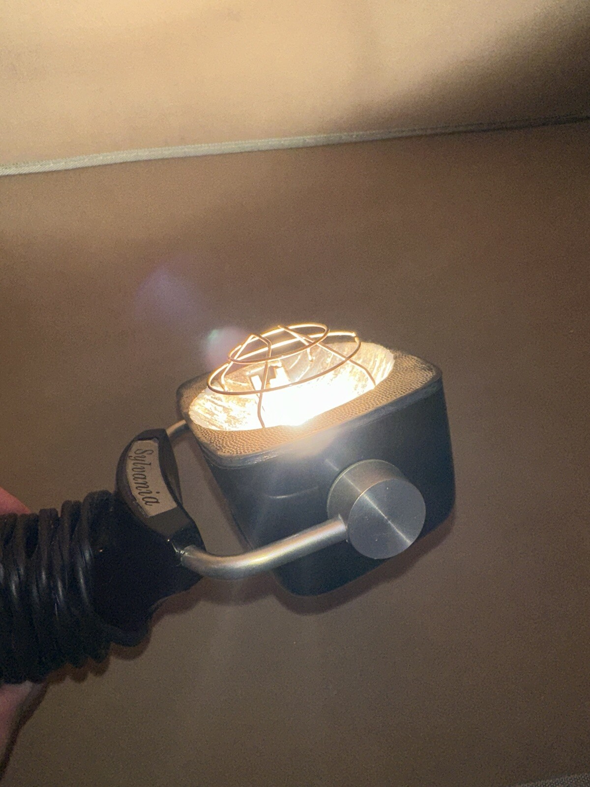 Vintage Sylvania Sun Gun SG-1 Movie Camera Light Tested WORKING