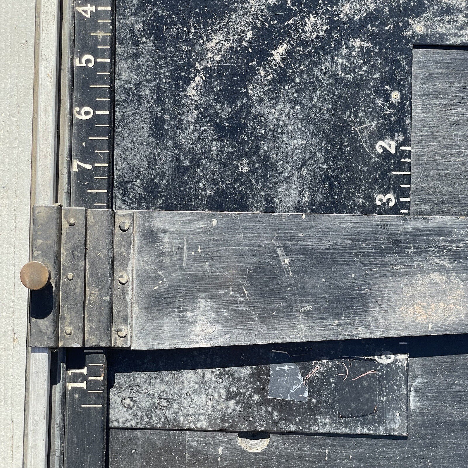Vintage Mid-Century Kodak Enlargement Exposure Calculator & Measuring Tray