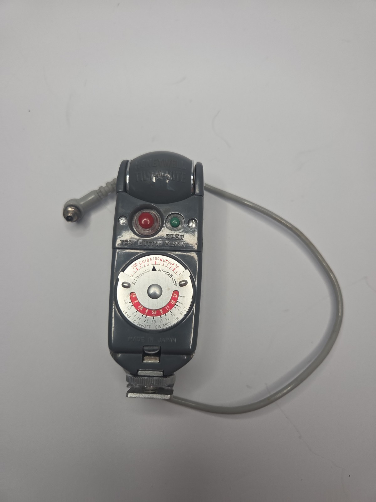 Honeywell Tilt A Mite Fan Camera Flash Attachment Made In Japan Untested