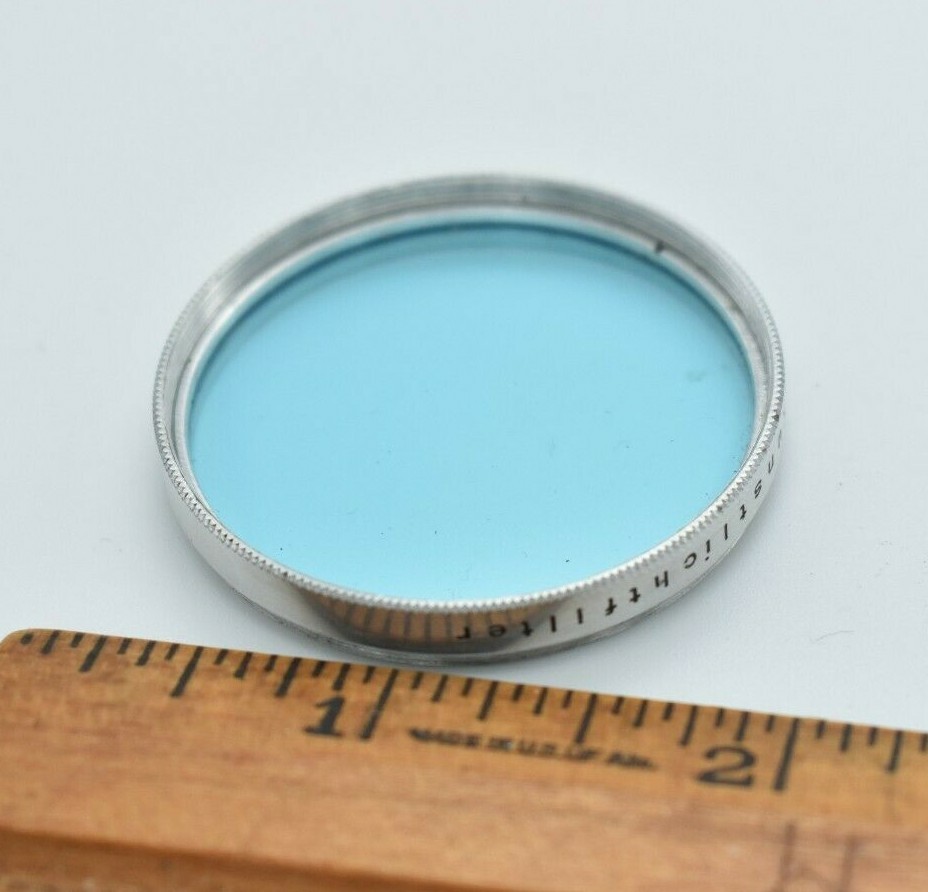 Vintage Lifa Germany Kunstlichtfllter Blue Filter