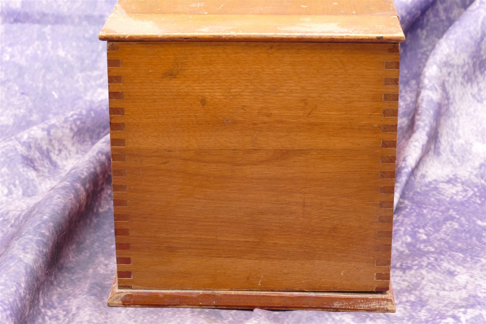 Vintage Kodak Wooden Developer Film Tank 3 1/2″ Model B-2 Dovetail Joints