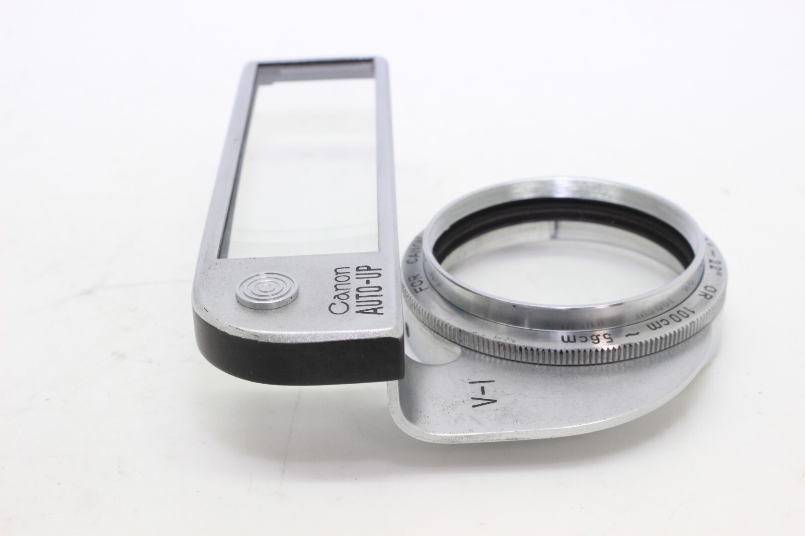 【 MINT IN CASE 】 CANON AUTO-UP V-1 Close Up Lens FOR CANON 50mm F1.8 From JAPAN