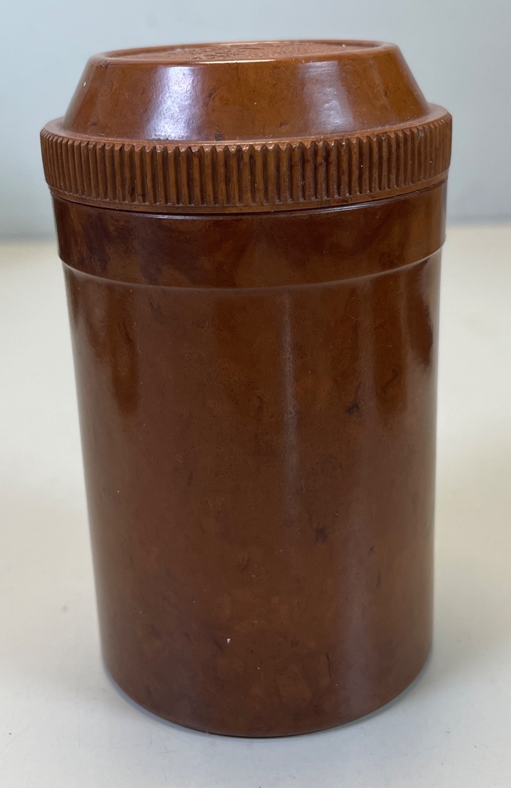 Leica Brown Bakelite Case for 9cm f4 Elmar Leitz