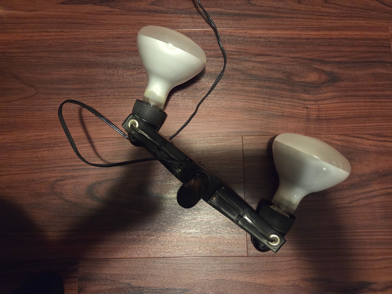 Vintage Toshiba Photography Handheld Light – Dual Bulbs – 10A250V – Works!